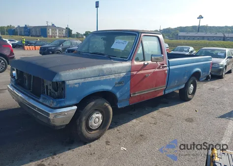 1990 Ford F150 из США, поврежденный, VIN 1FTDF15H7LLA95261